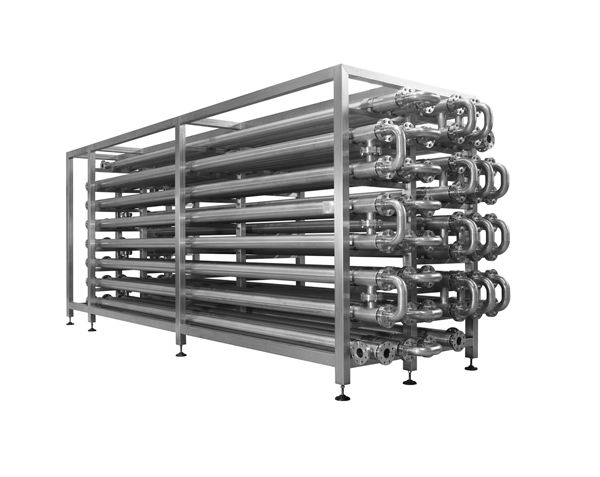 Tube in tube heat exchangers